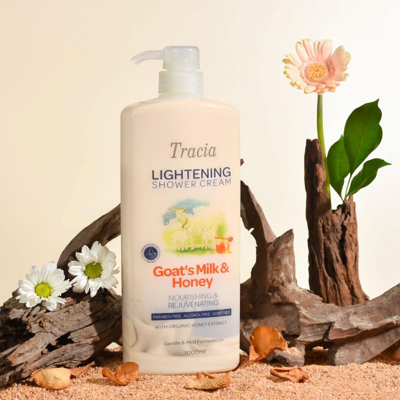 Sữa tắm dê Tracia: Mềm da – Thơm lâu – Đẹp mê ly!