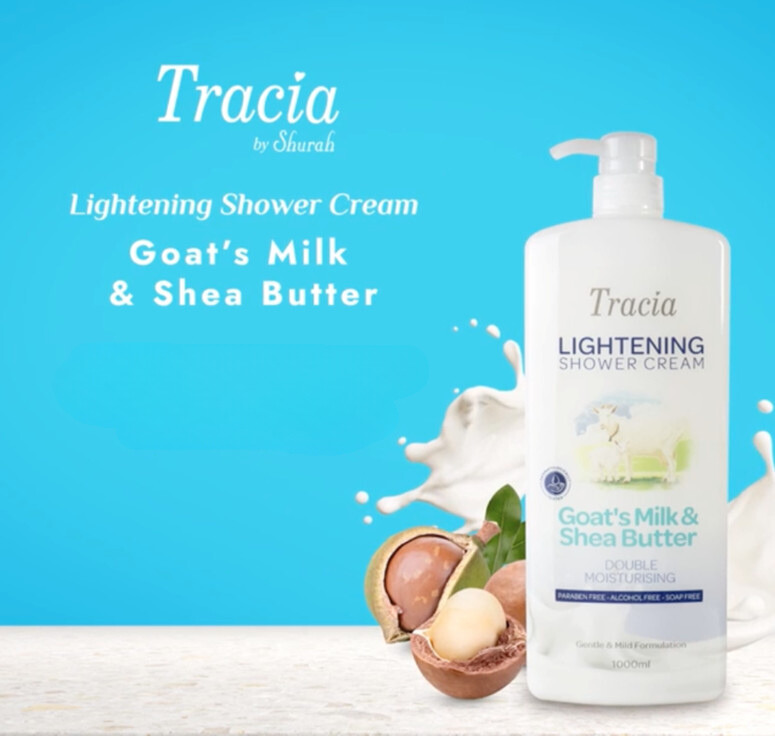 Sữa tắm dê & bơ hạt mỡ Tracia: Chăm sóc da hoàn hảo từ thiên nhiên